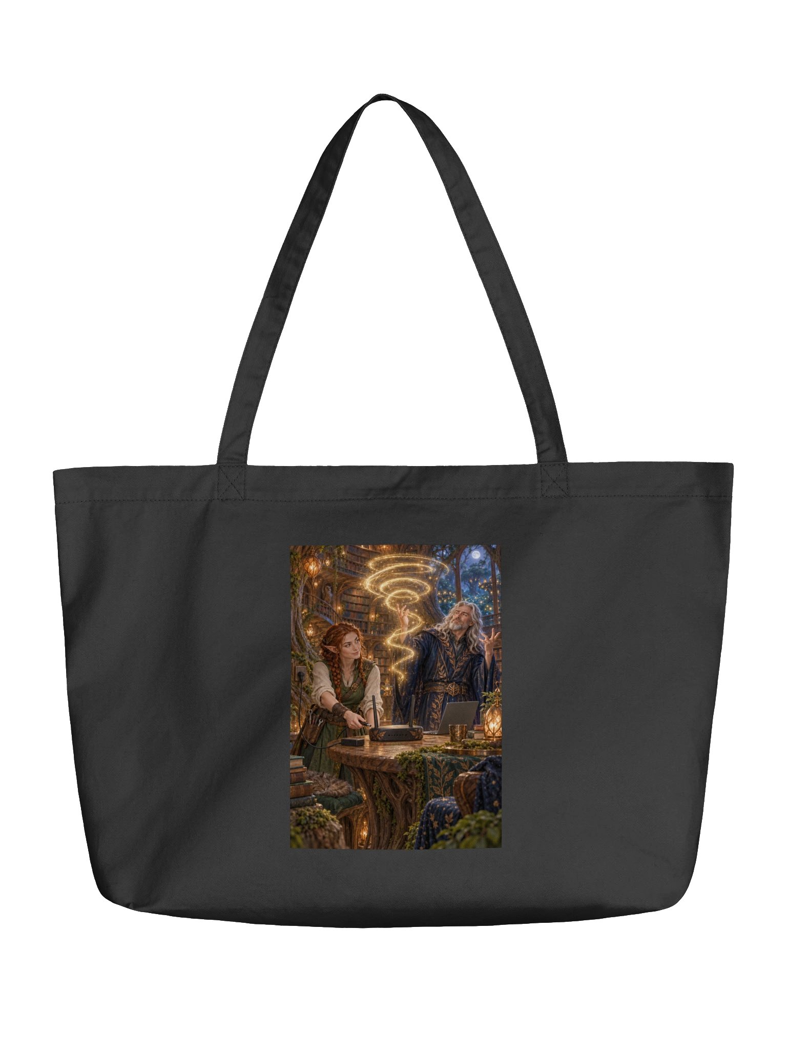 Wizard Hotspot Cotton Tote product image (1)