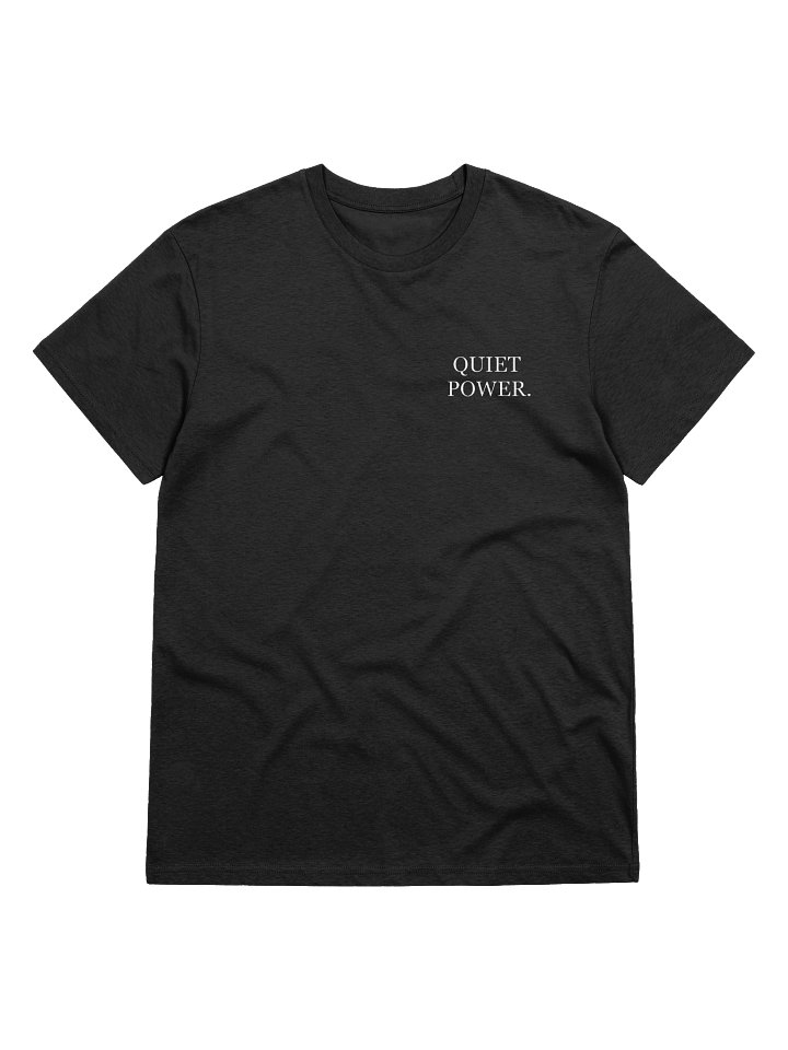 Quiet Power Essential Tee (Black) product image (1)