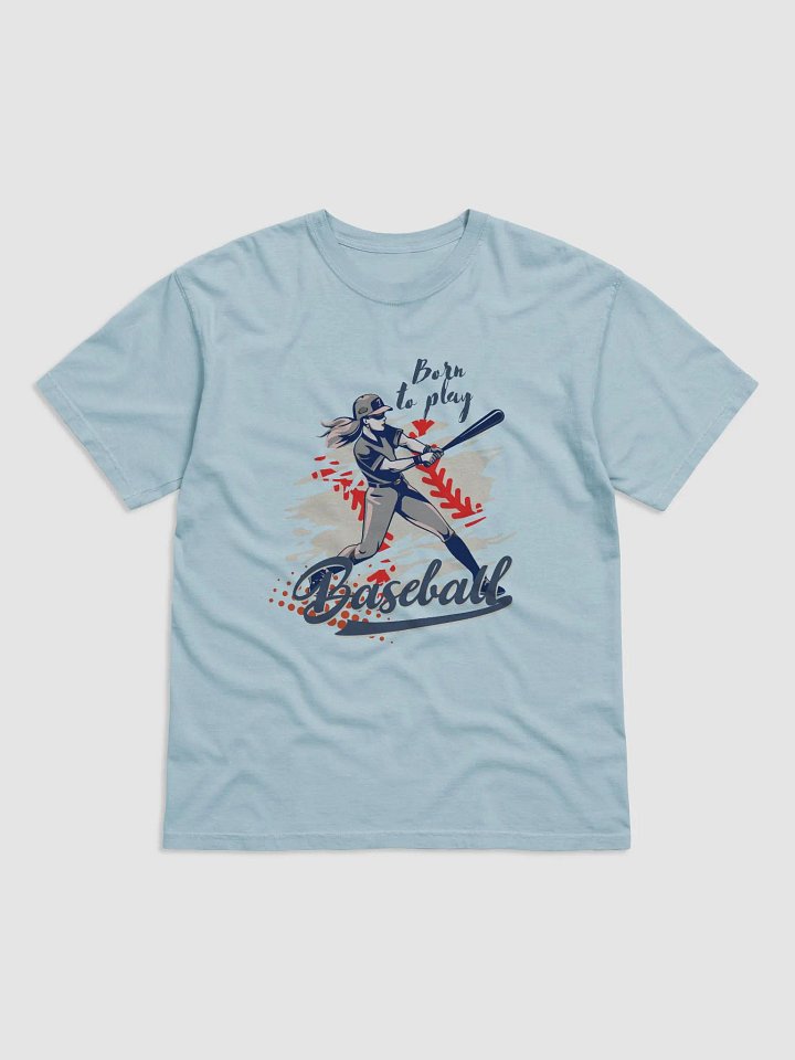 Swing Style: Female Baseball Player Artistic T-Shirt product image (1)