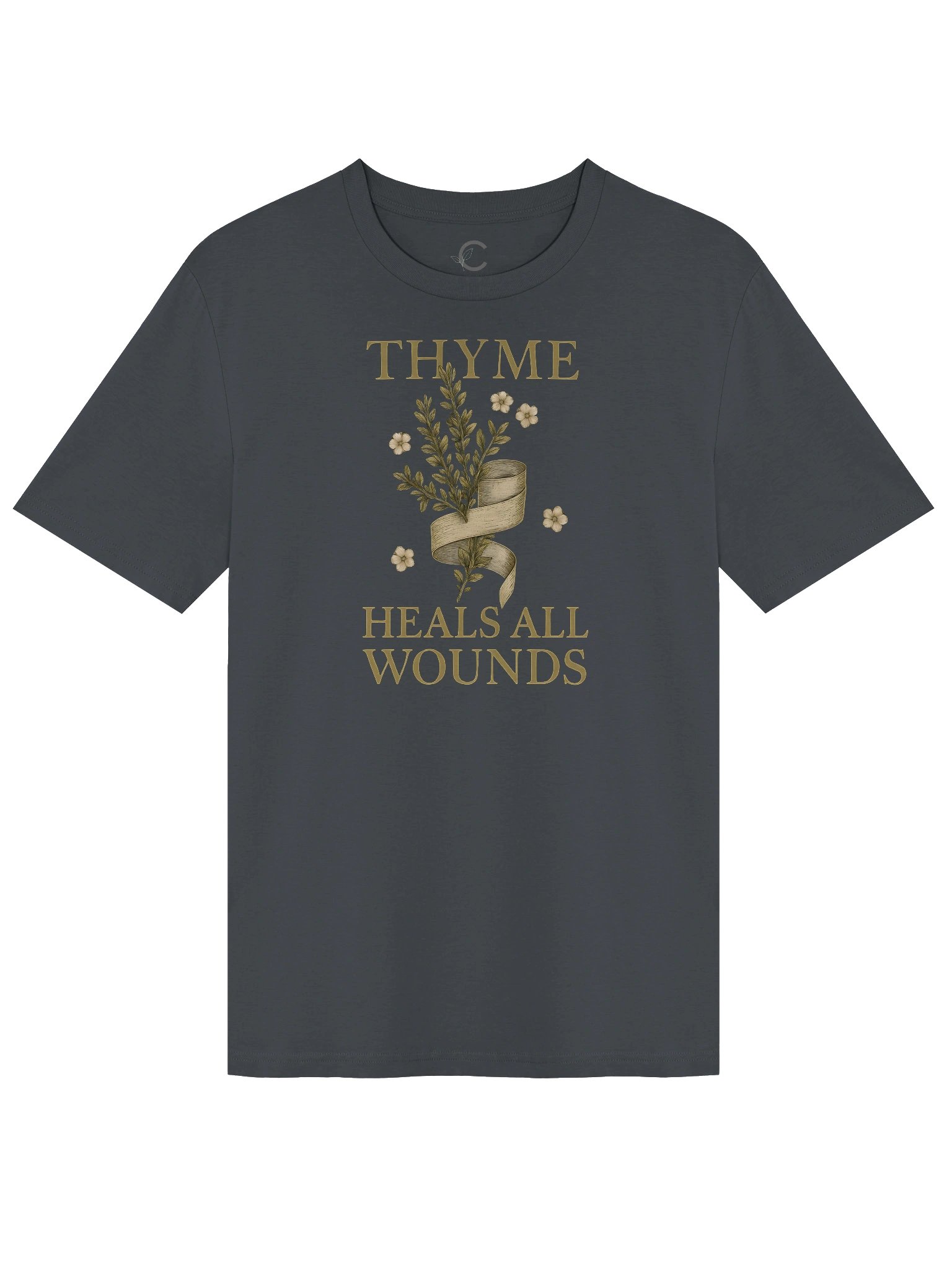 Heritage Goods: "Thyme Heals" Organic T-Shirt product image (8)