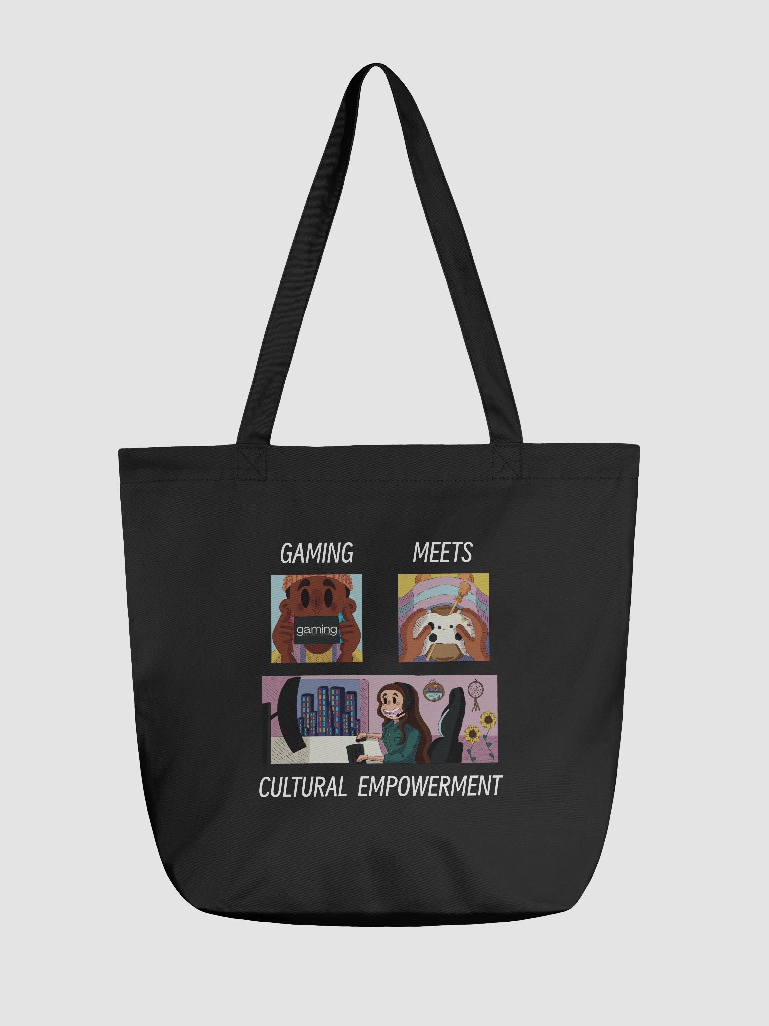 Gaming Meets Cultural Empowerment Artist Series Tote product image (1)