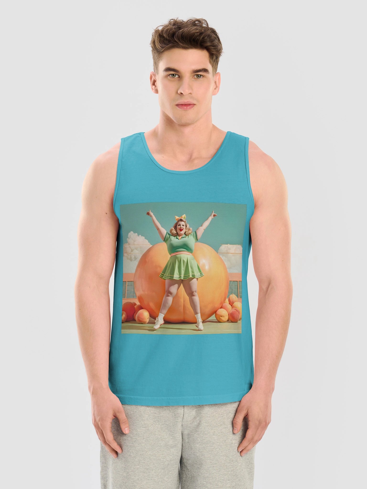 Fat Peaches | Comfort Colors Unisex Garment-Dyed Tank Top product image (41)