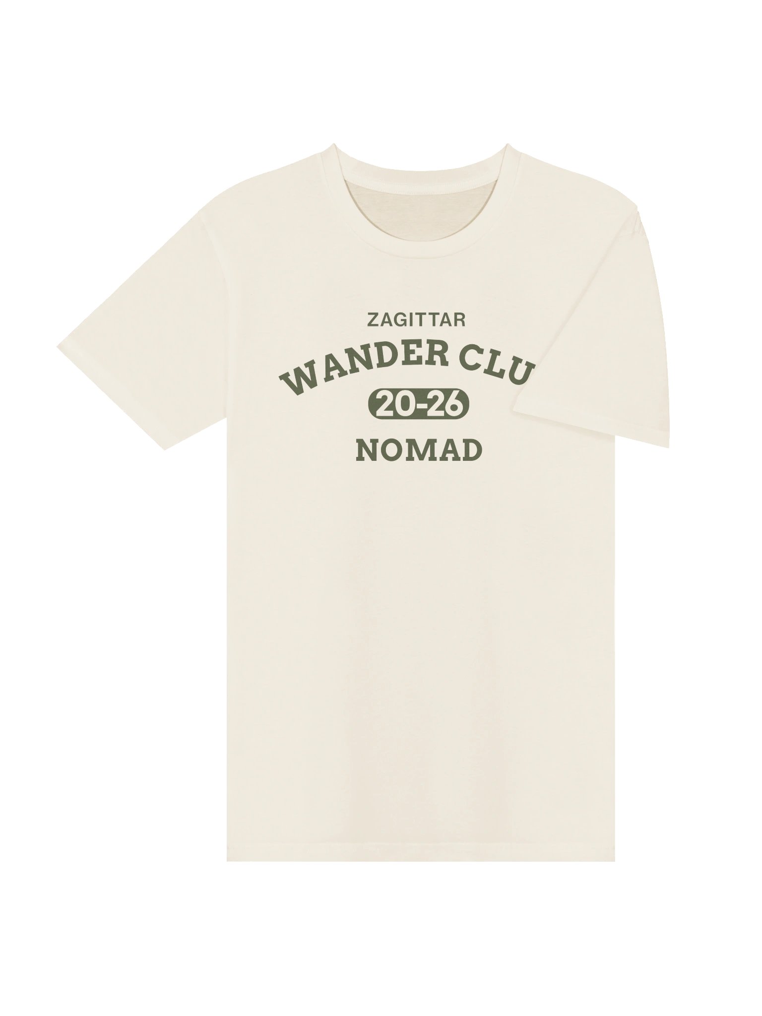 Wander Club Tee · Natural product image (4)