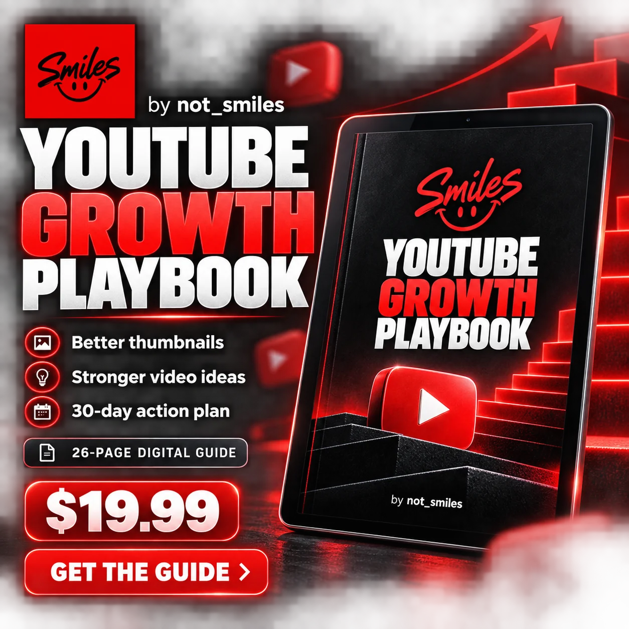 not_smiles YouTube Growth Playbook product image (1)