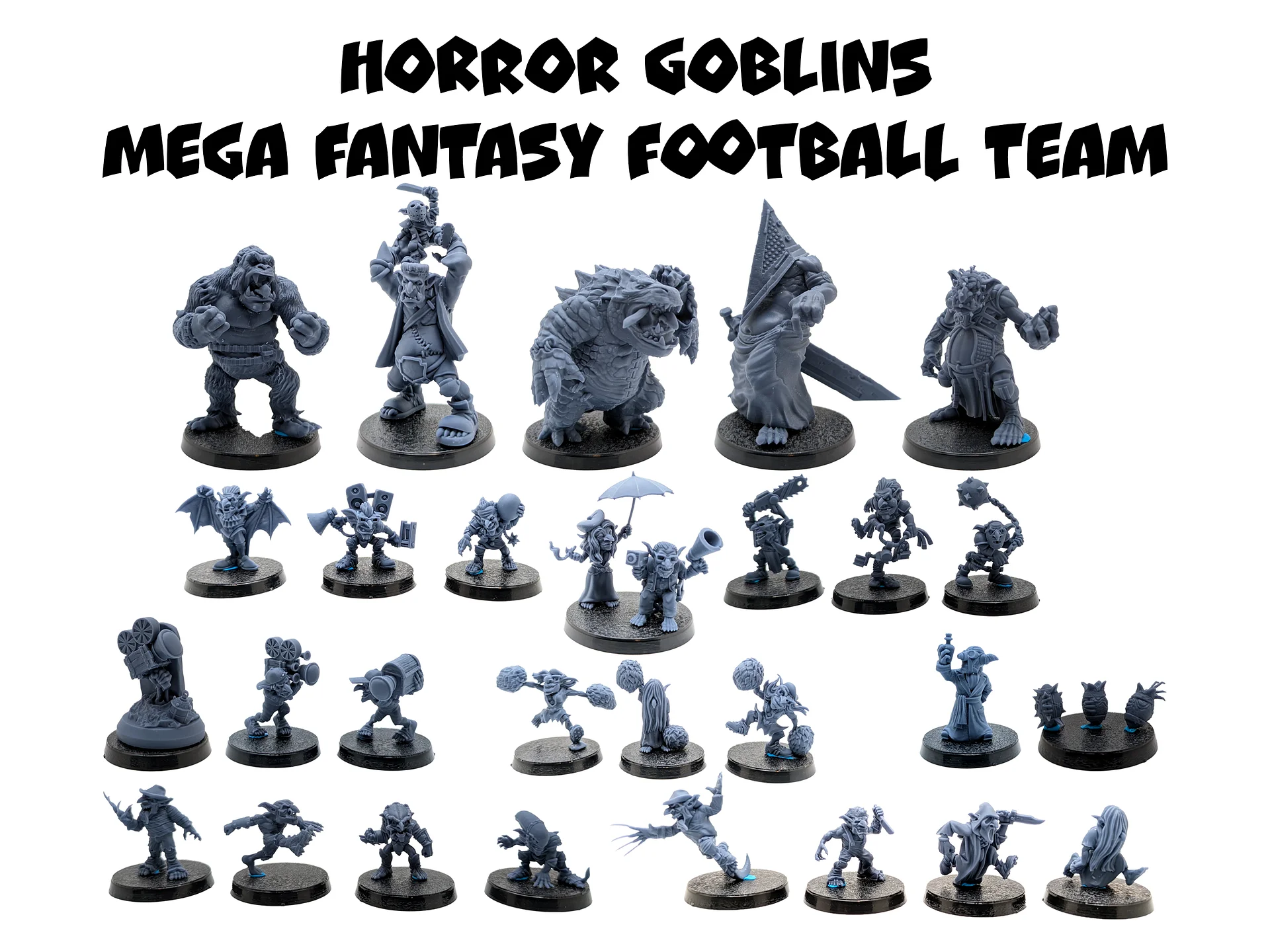 Horror Goblin Mega Fantasy Football Team - UGNI Miniatures product image (1)