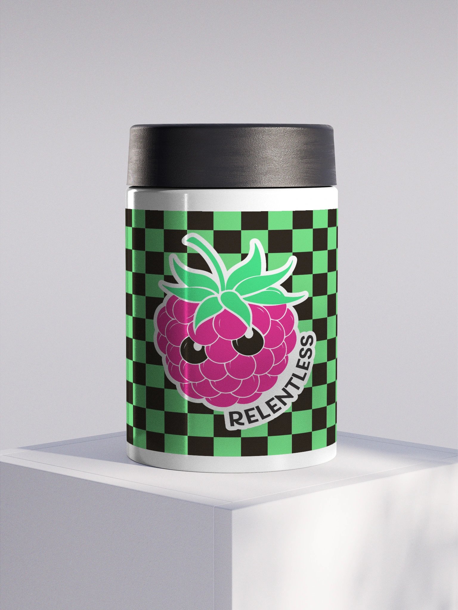 Raspberry Jam Stainless Steel Koozie product image (1)