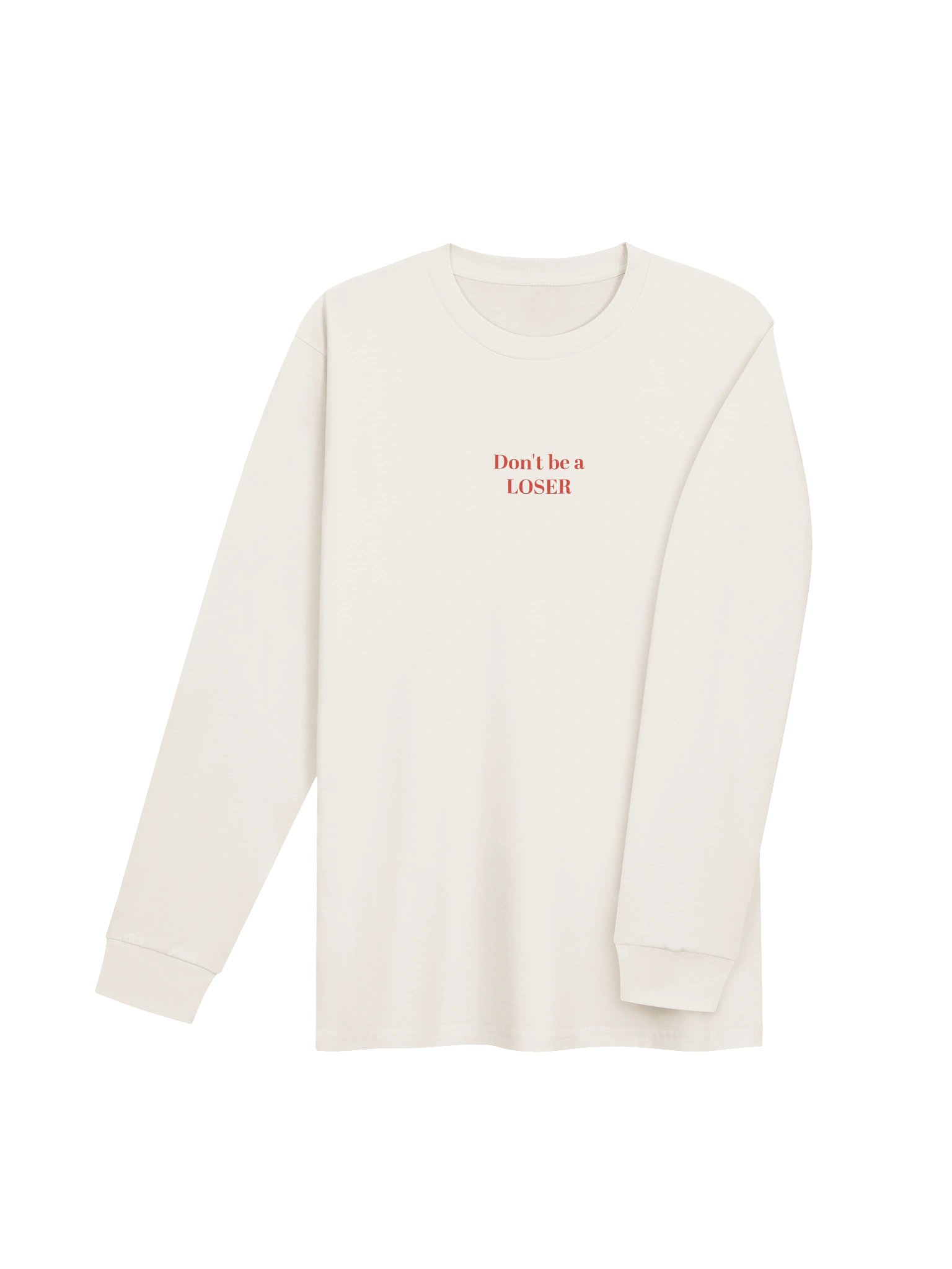 Unisex cotton Long sleeve (bone) product image (4)