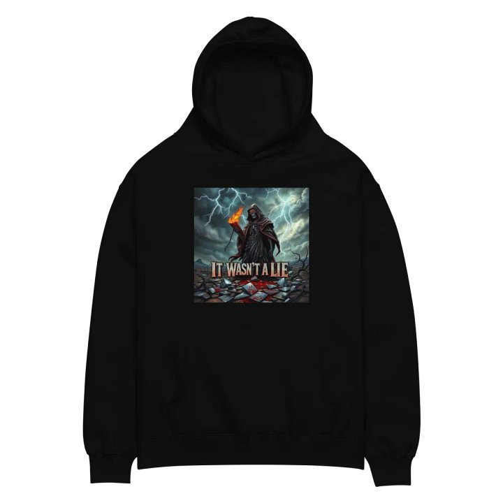 it wasn't a lie hoodie product image (2)