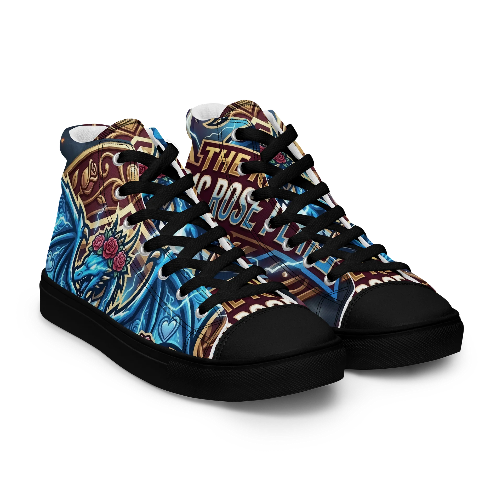 TheRealEp1cRosePlays “Fusion Legacy” Men’s High-Top Sneakers product image (8)