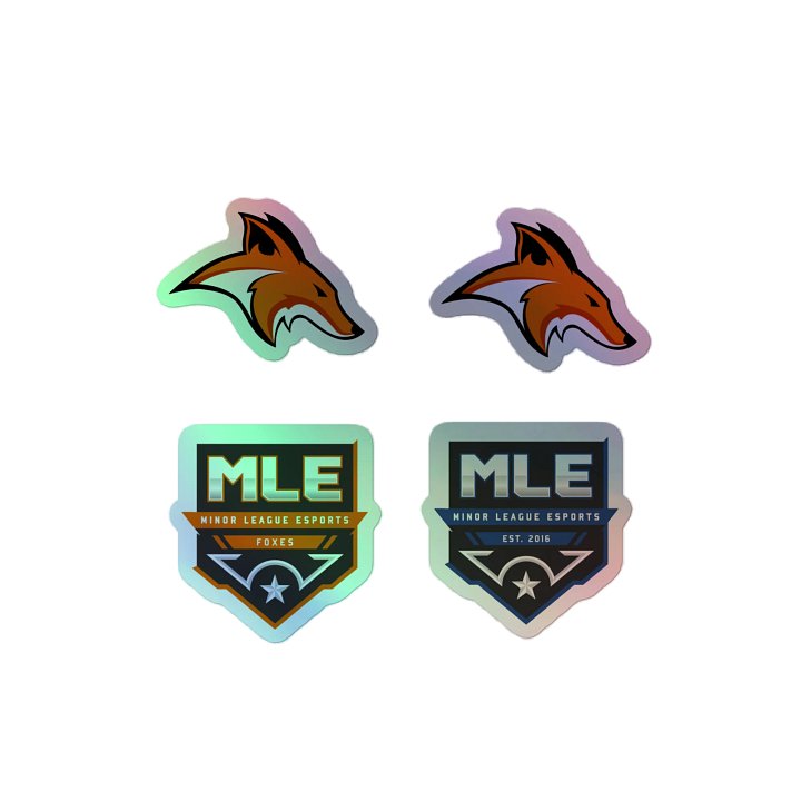 Foxes Holographic Sticker Sheet Set product image (2)