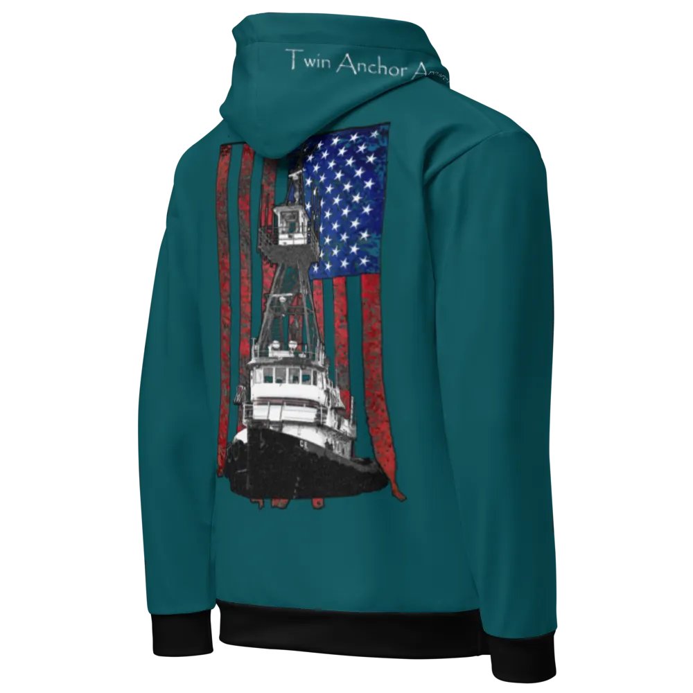 AF & Tug CE (Teal) – Performance Marine Wear | Twin Anchor Apparel North Current Line product image (9)