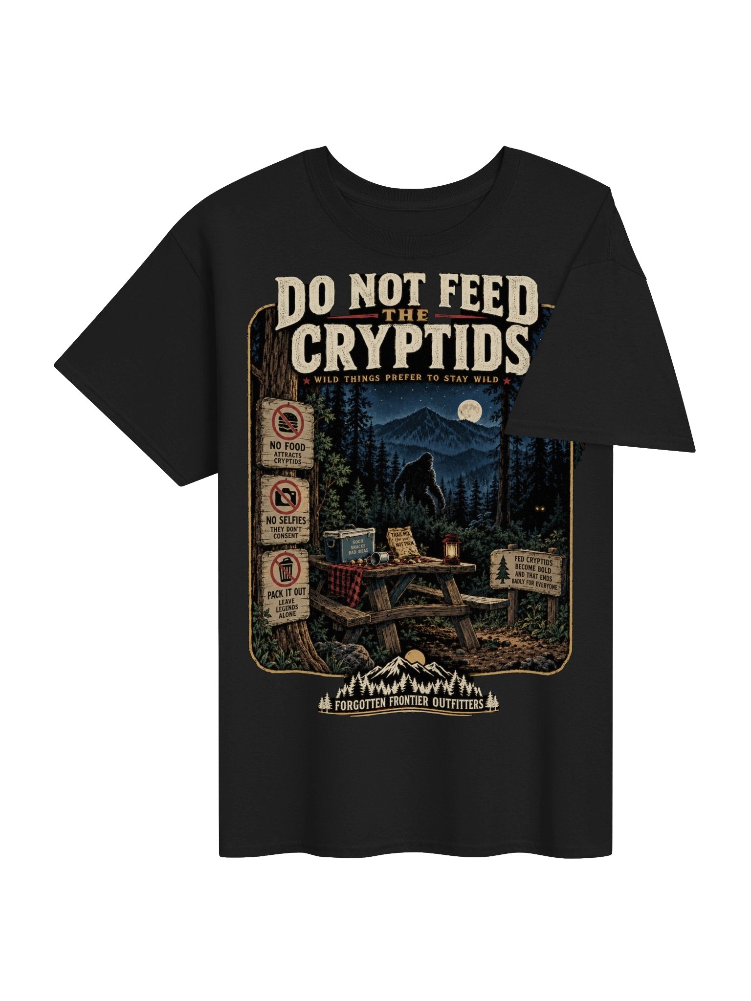 Do Not Feed the Cryptids Tee product image (4)
