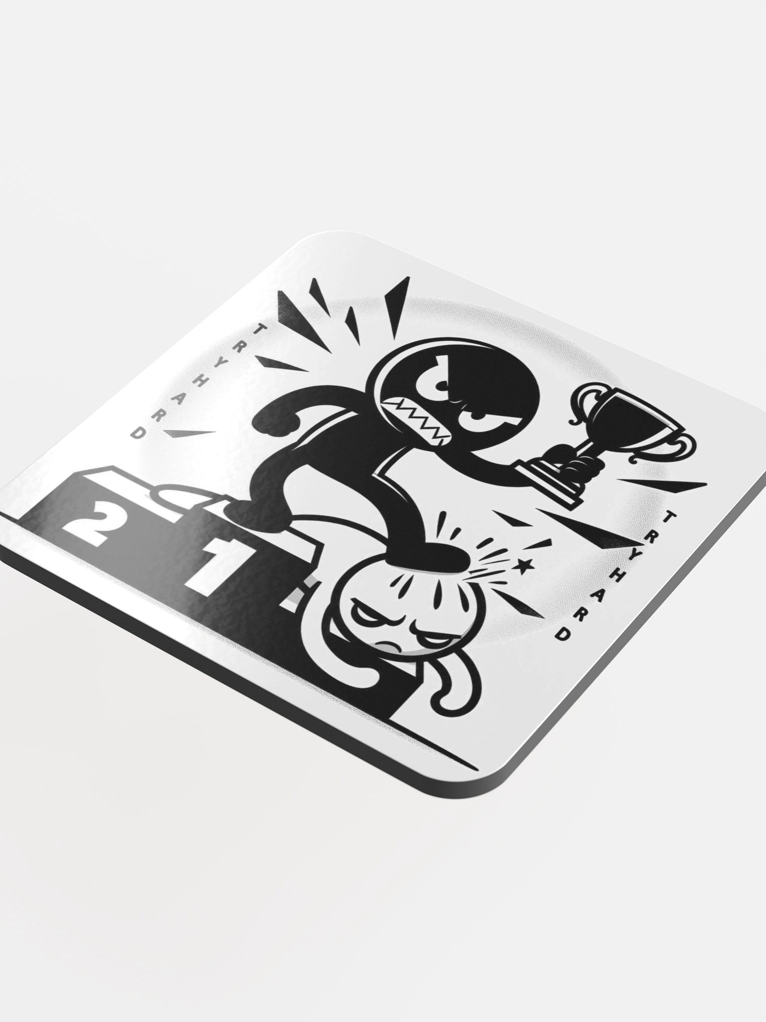 Mr. Try Hard Coaster product image (4)