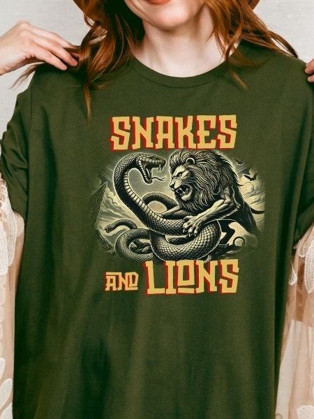 Dramione Snakes and Lions Vintage Pulp Mystery Harry Potter Shirt product image (3)