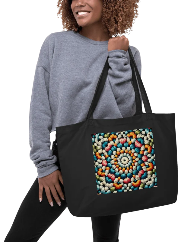 Blue Hues Kaleidoscope Tote product image (3)