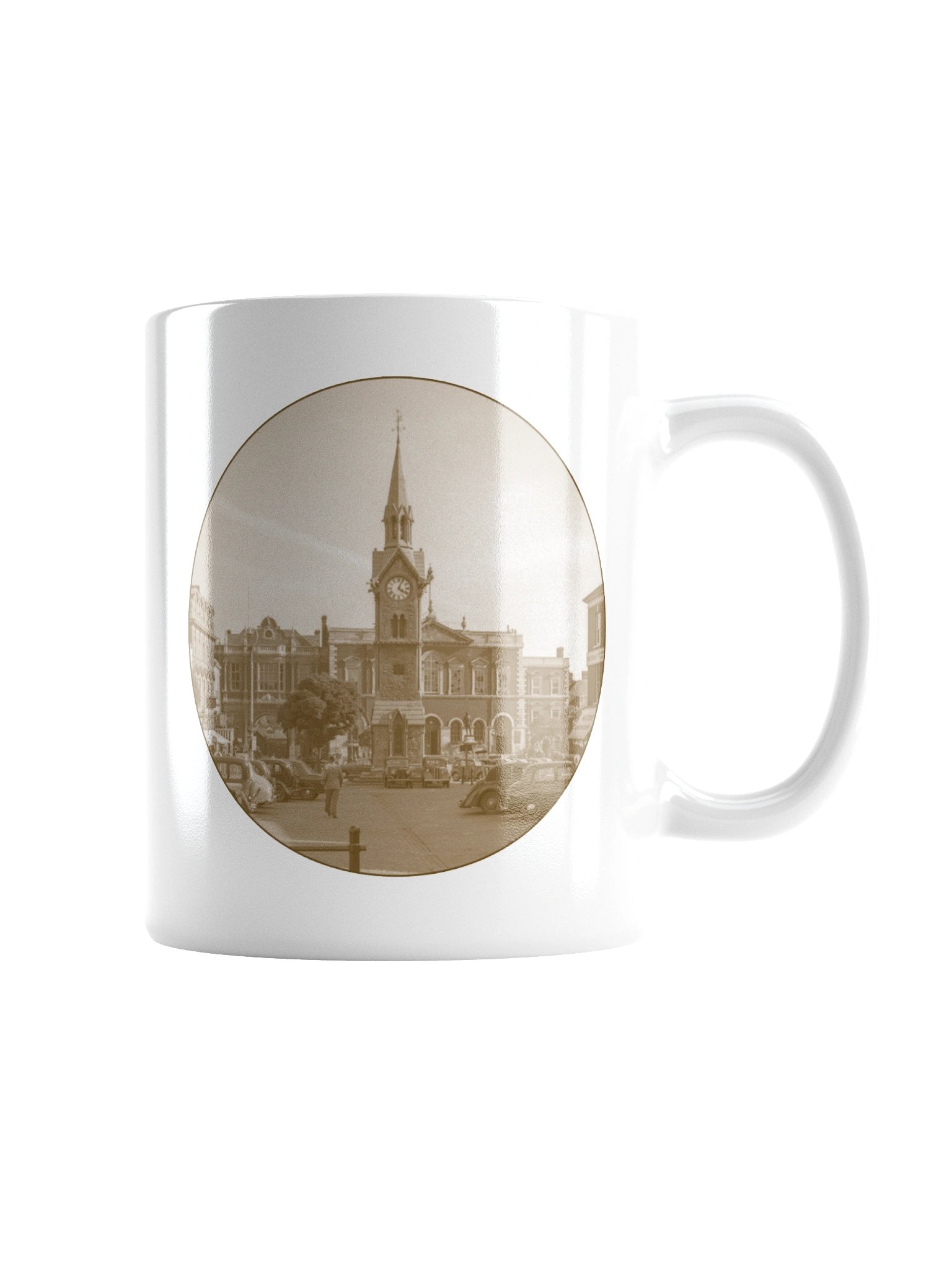 White Mug - Clock Tower product image (1)