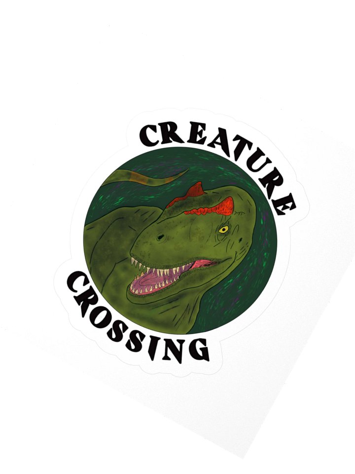Creature Crossing Allosaurus Sticker product image (6)