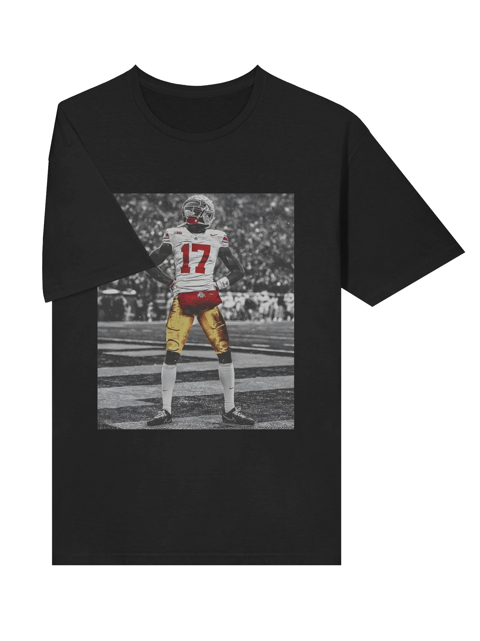 Ohio State Buckeyes Carnell Tate Standing OSU Big Play Shirt product image (3)
