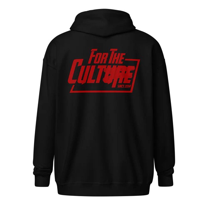 For the Culture Red Zip Up product image (1)