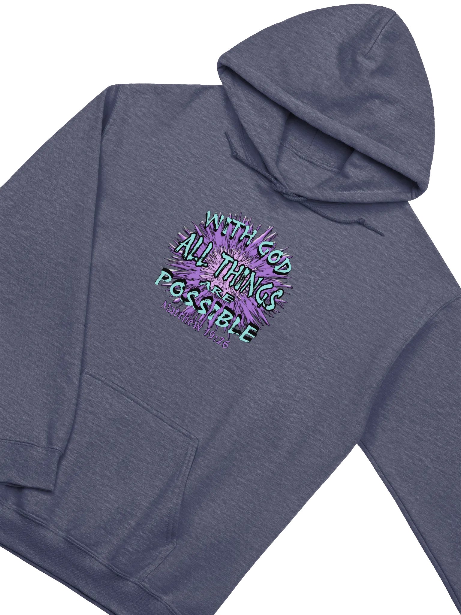 With God All Things Are Possible Hoodie product image (3)