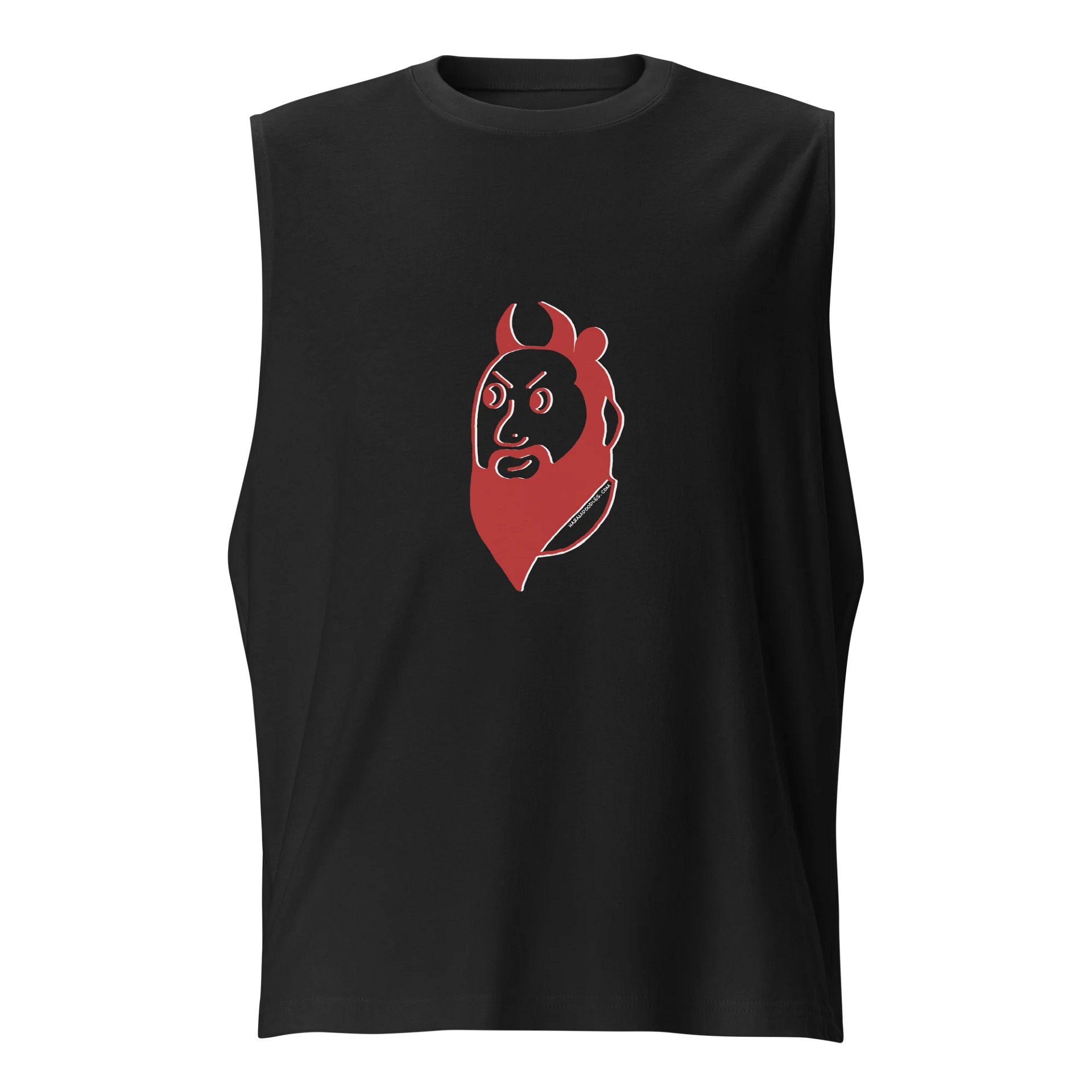 The Face of Iblees (Satan) Unisex Muscle Tank product image (1)