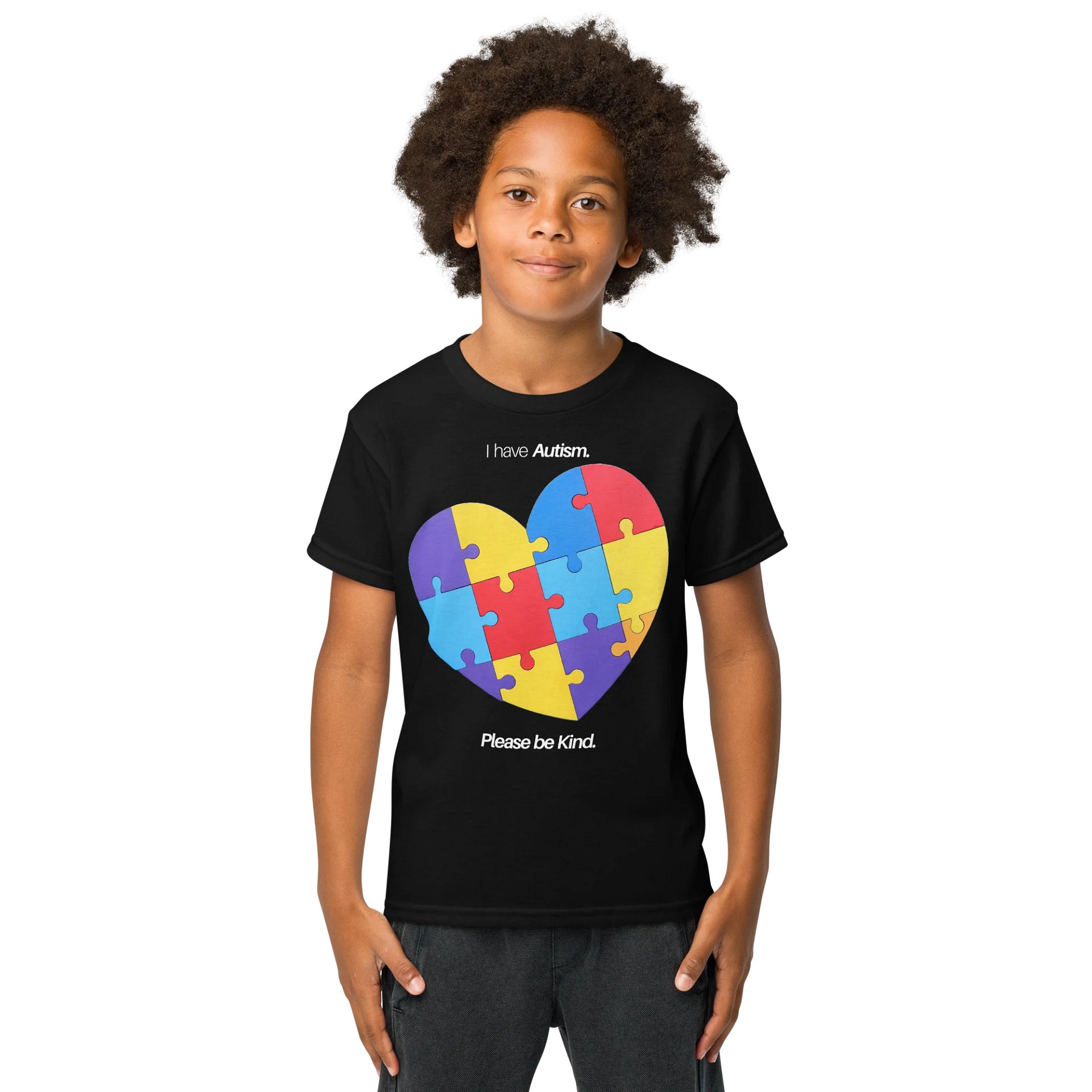 I Have Autism Please Be Kind Kids T-Shirt product image (3)