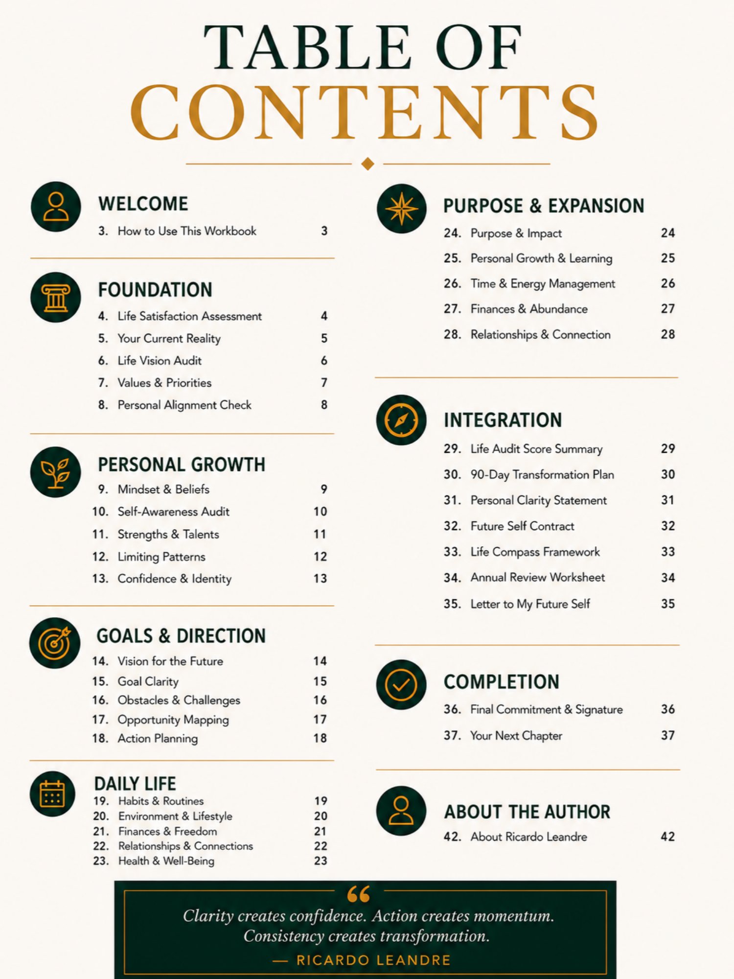The Life Audit™ product image (2)