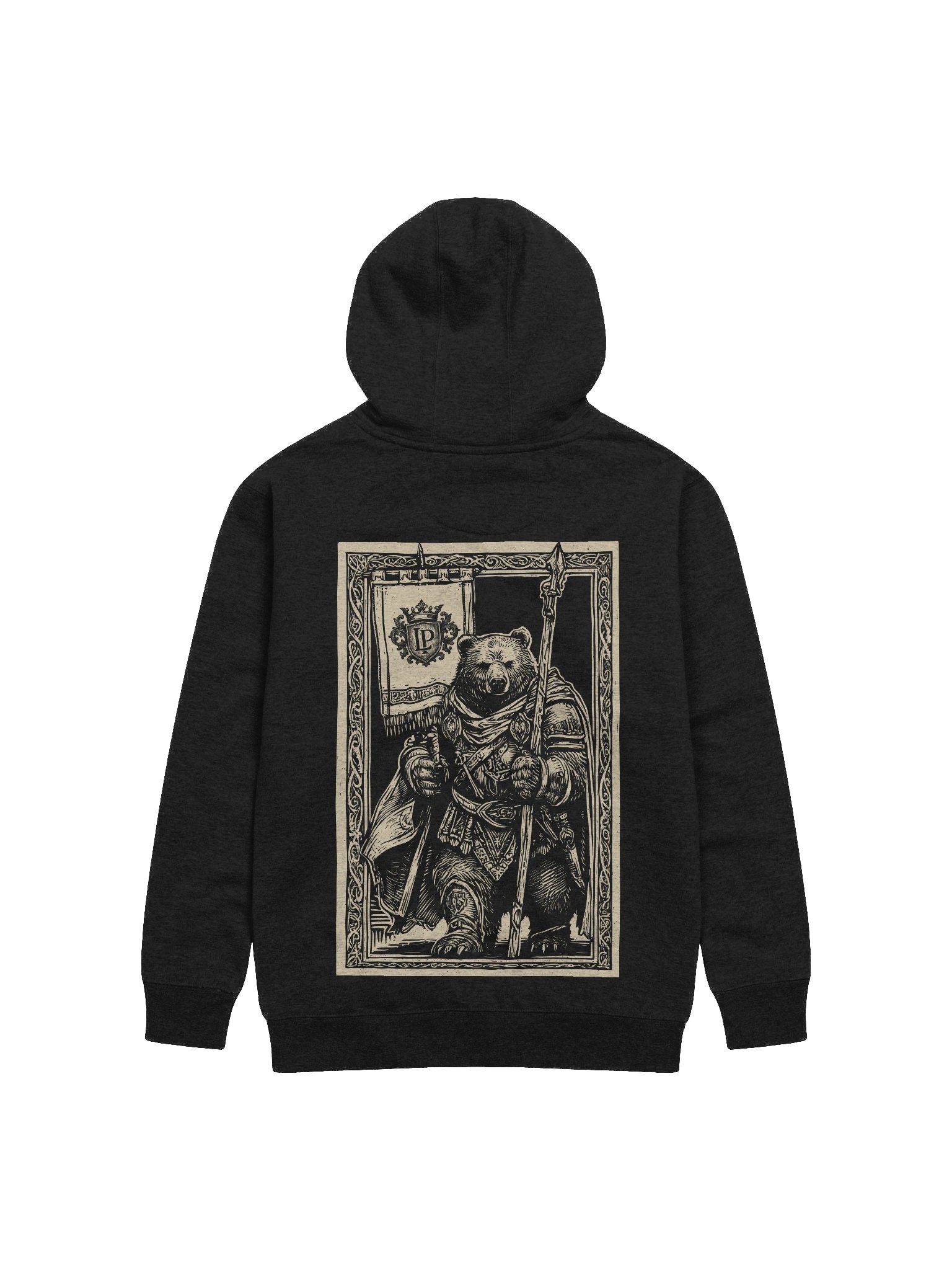 Bear Paladin – Knighted Creatures Hoodie product image (1)