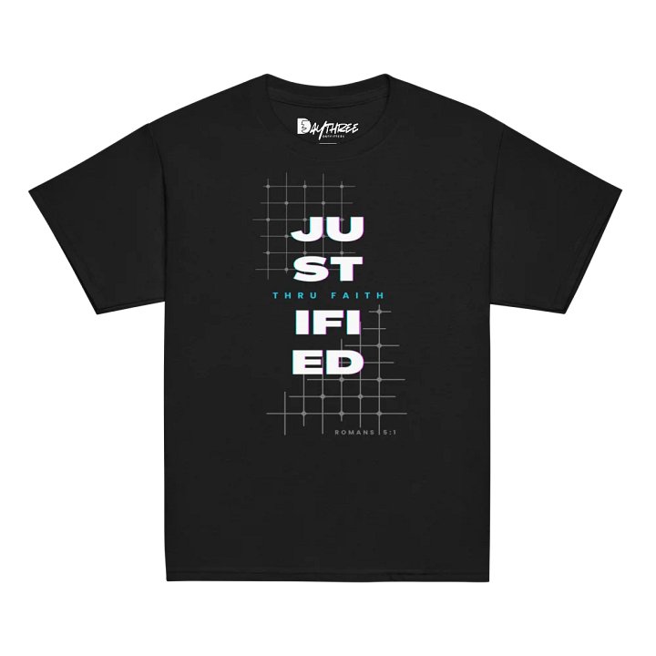 Justified by Faith Youth T-shirt product image (5)