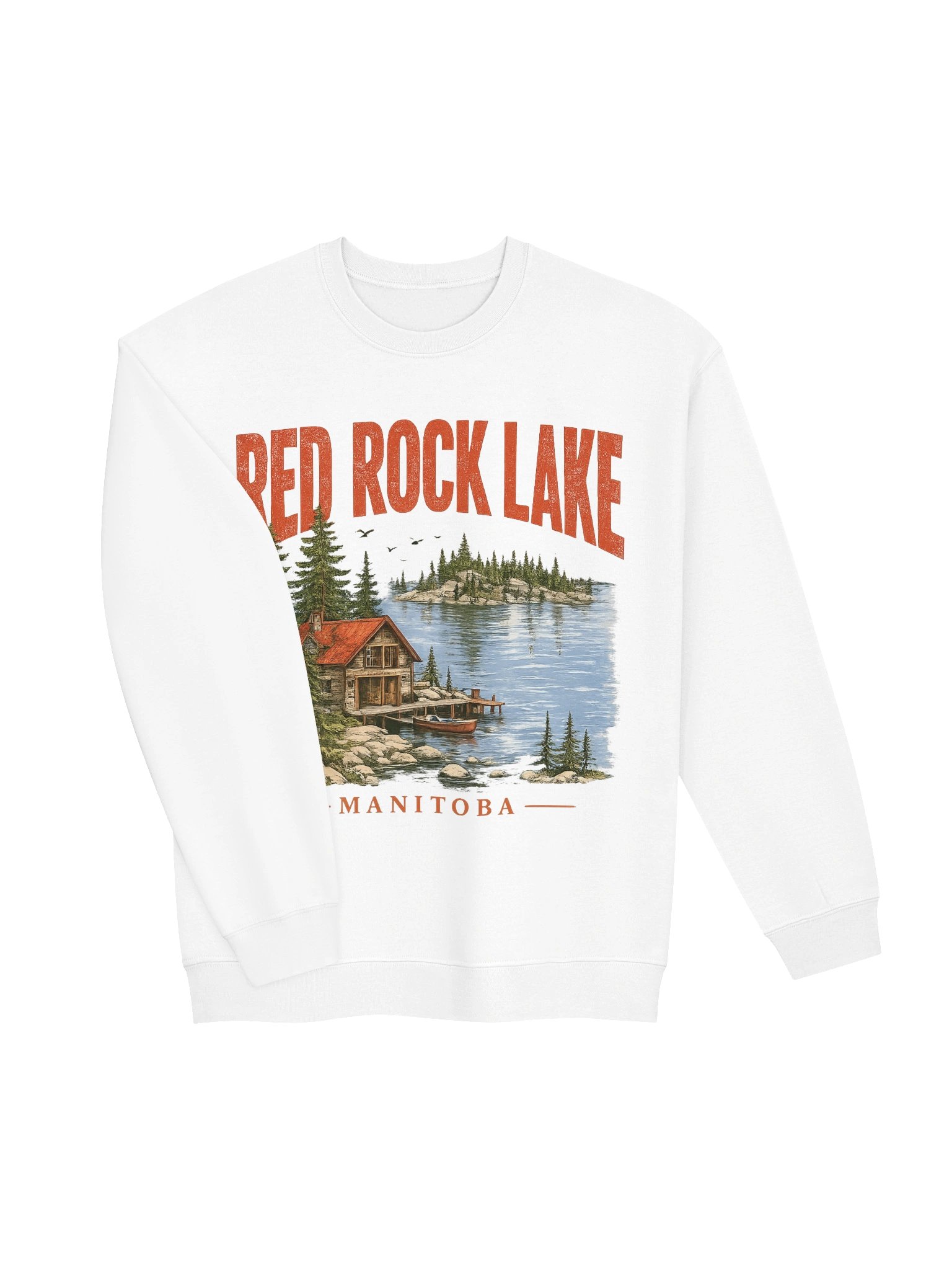 Red Rock Lake Manitoba Crewneck product image (4)