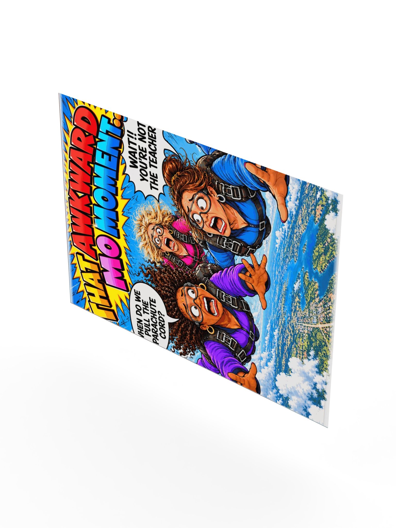 1 Earth Prints Skydiving Ladies Enhanced Matte Poster product image (36)