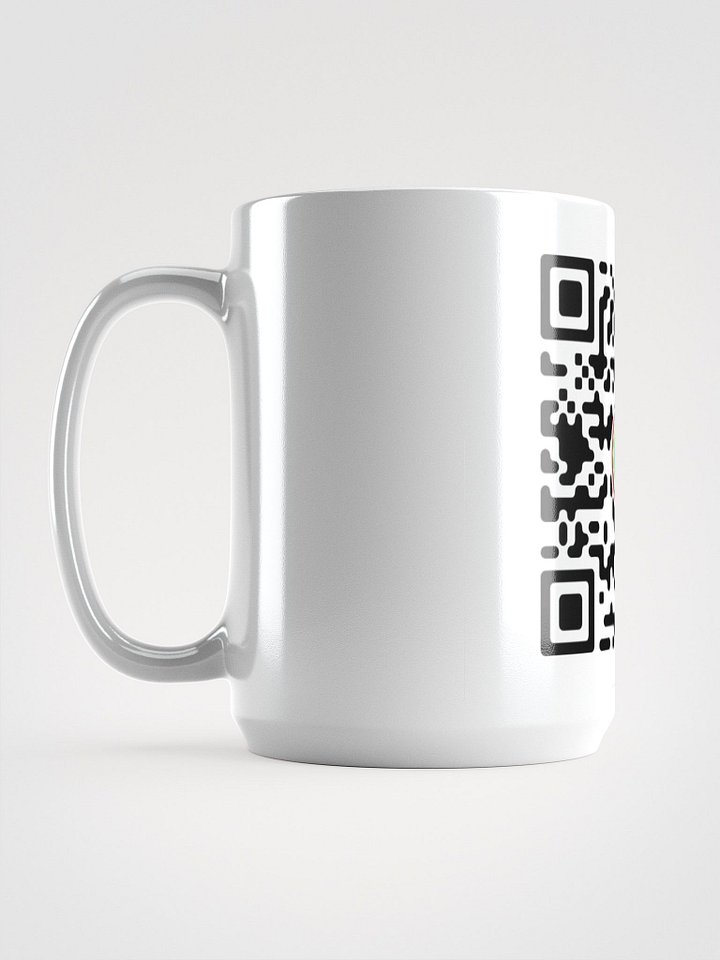 Vivid QR Code Circle Mug product image (1)