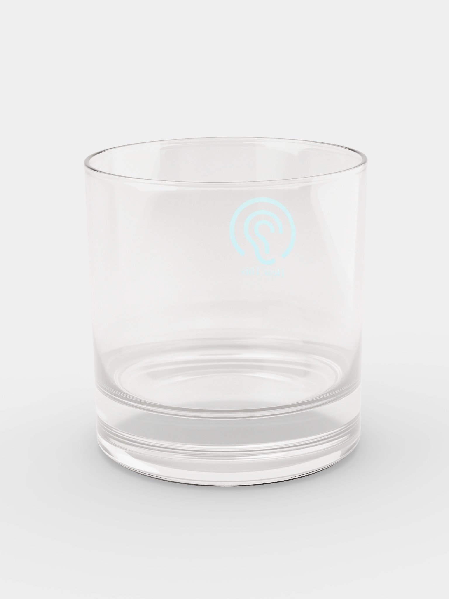 Rocks Glass - Cyan Print product image (6)