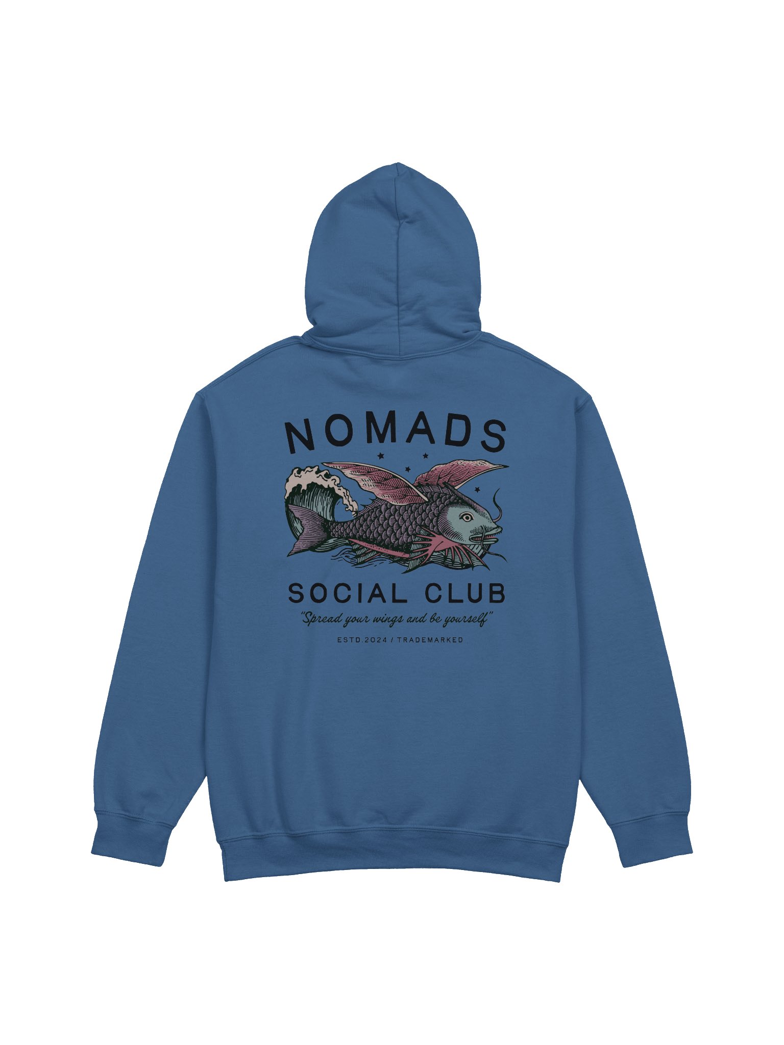 winged fish hoodie product image (5)