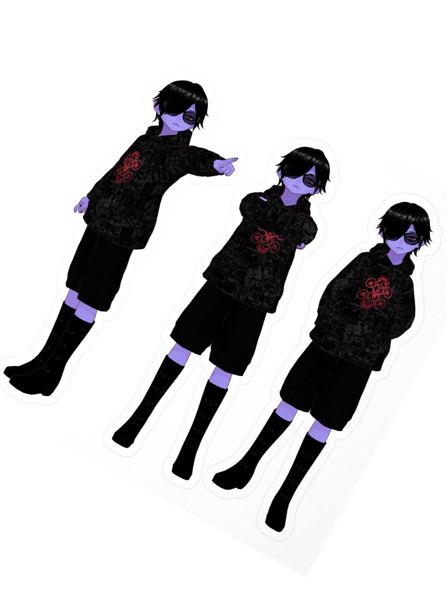 Steve the Vampire Sticker Sheet #2 product image (2)