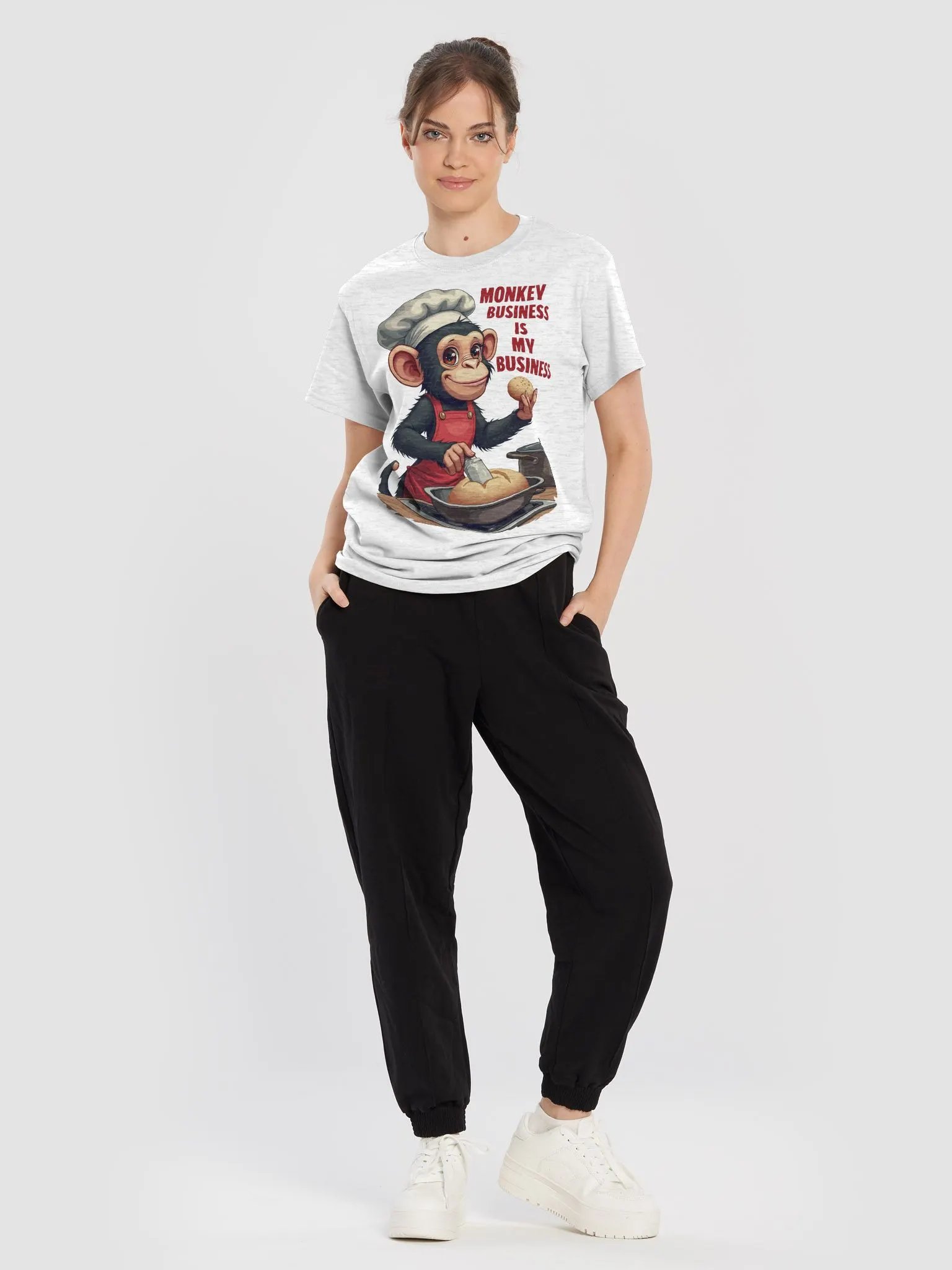 Monkey Chef Vibes T-Shirt product image (60)