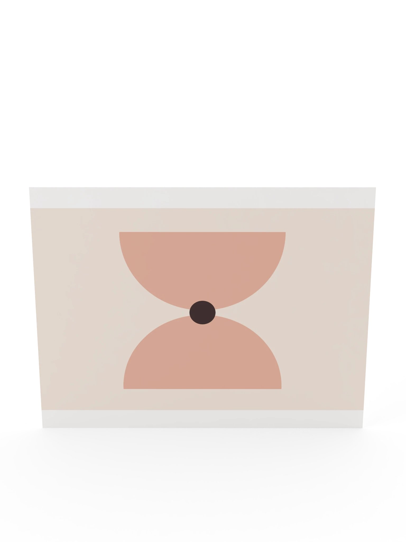 Blush Pink Geometric Print | Abstract Bathroom Wall Art product image (12)