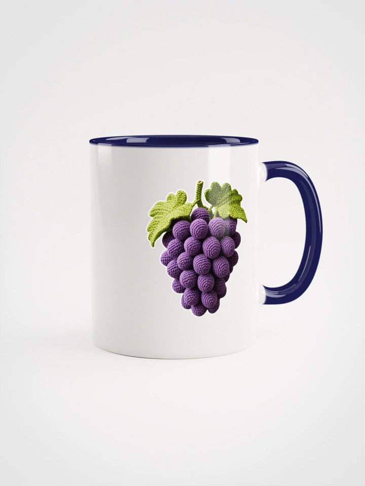 CozyAvocado Ceramic Grape Slice Mug #1 product image (1)