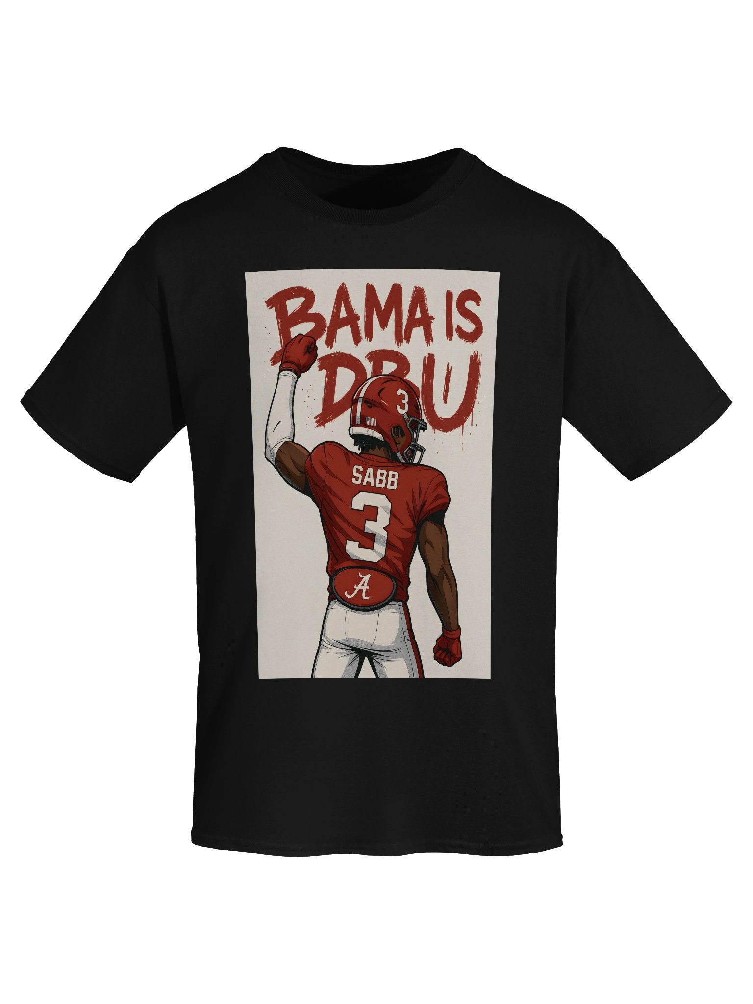 BAMA IS DBU Football Player T-Shirt product image (56)