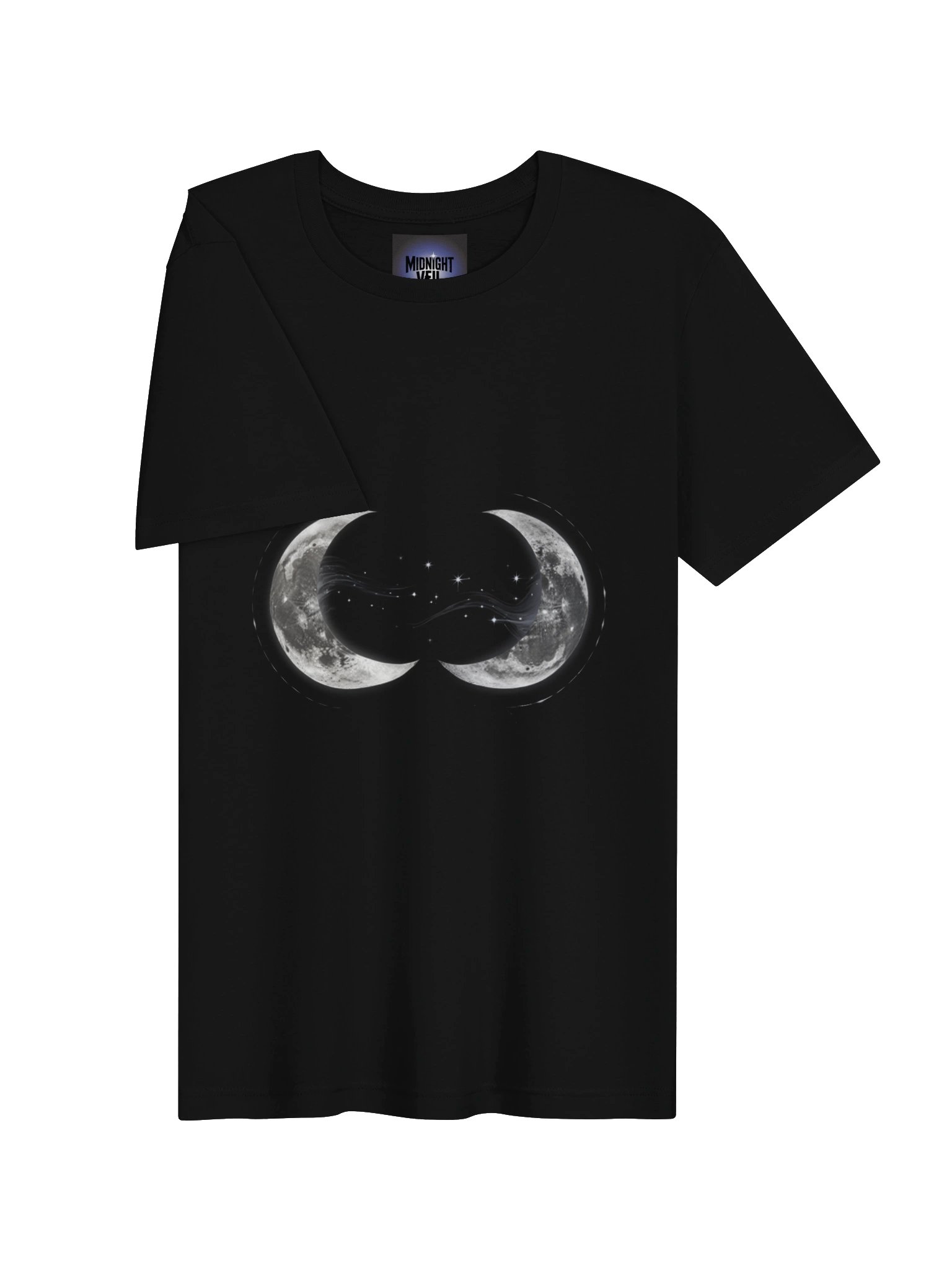 Midnight Veil — Twin Veil Moons Tee product image (6)