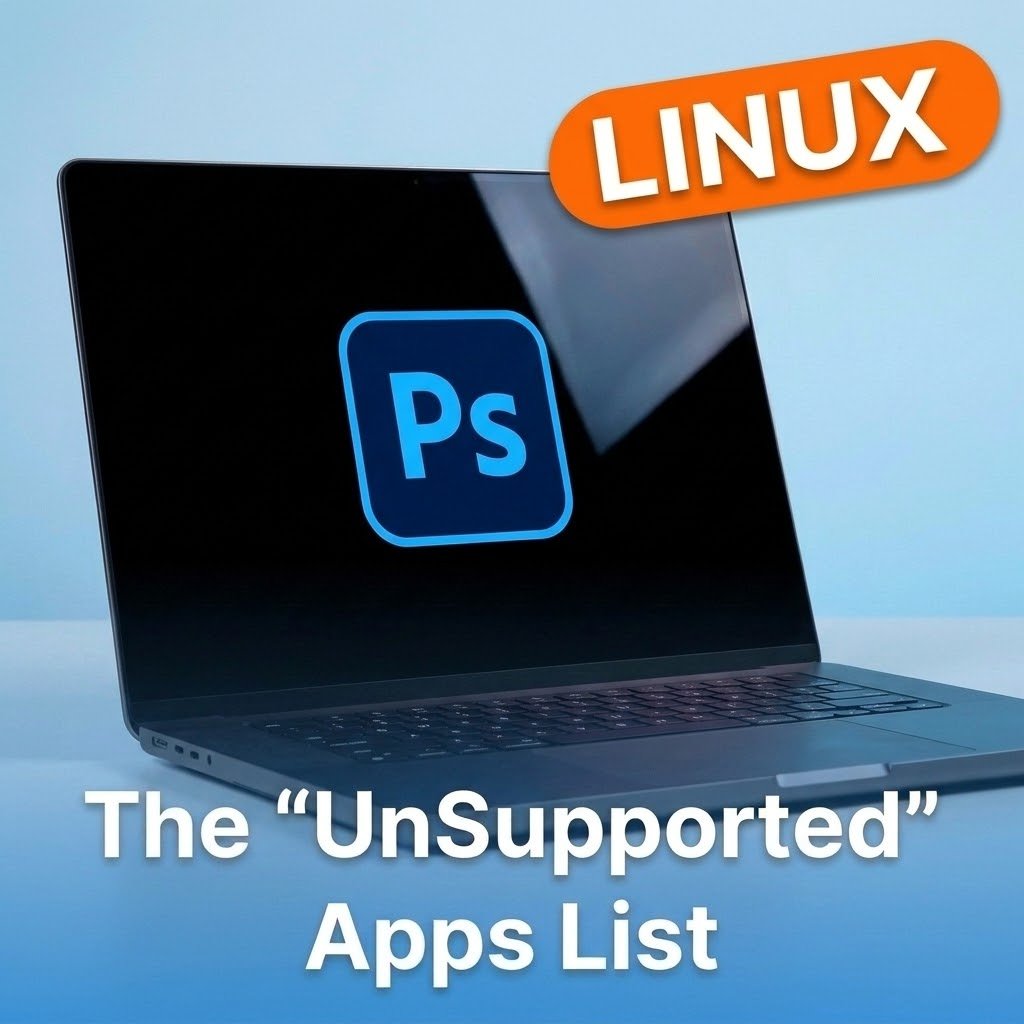🐧 The "UnSupported" Apps List: For Linux product image (1)