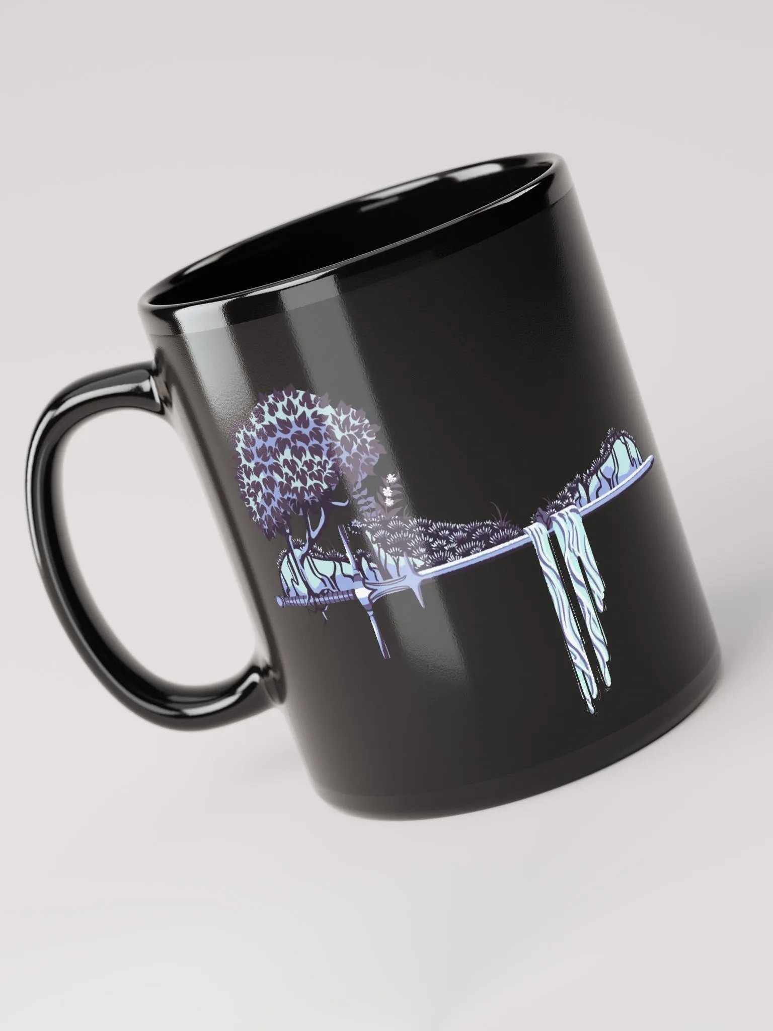 SwordTember Forest mug in Black product image (3)