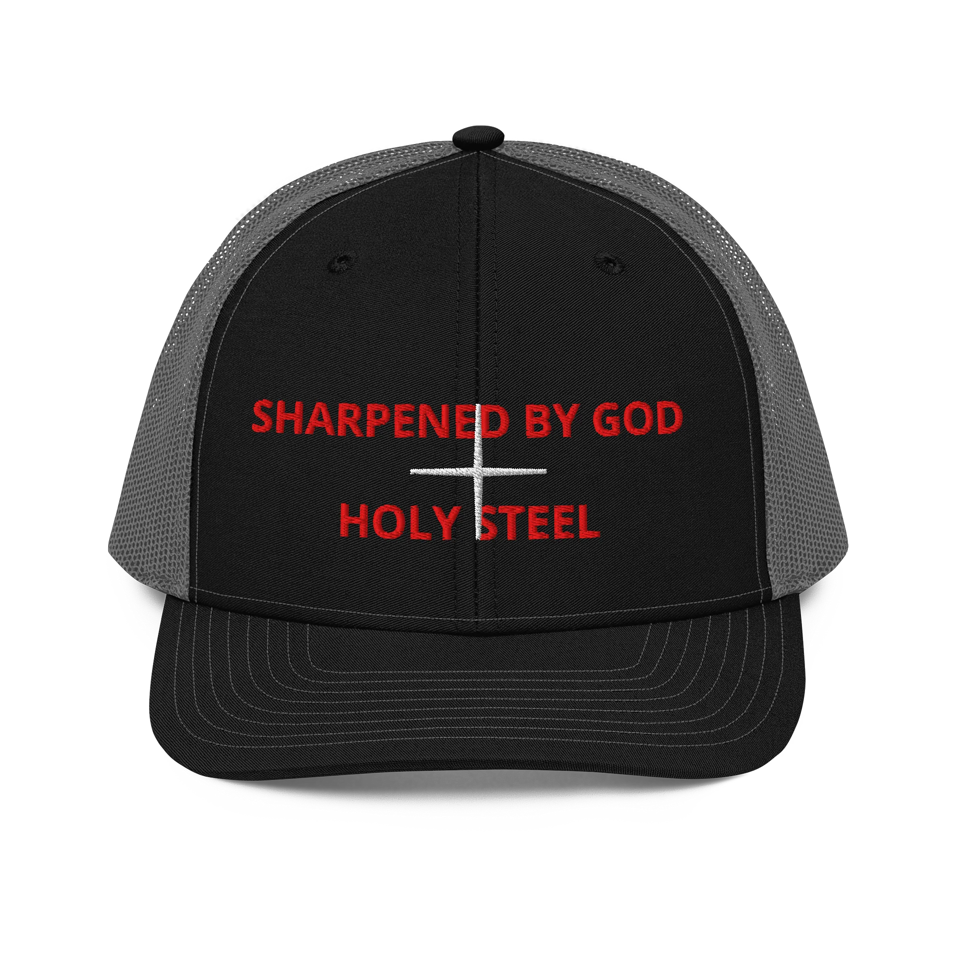 Divine Steel Cross Trucker Hat product image (1)
