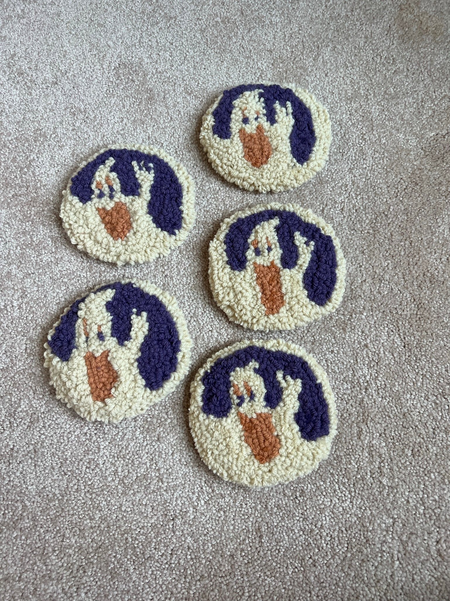 Ghost Cookie Coaster product image (3)