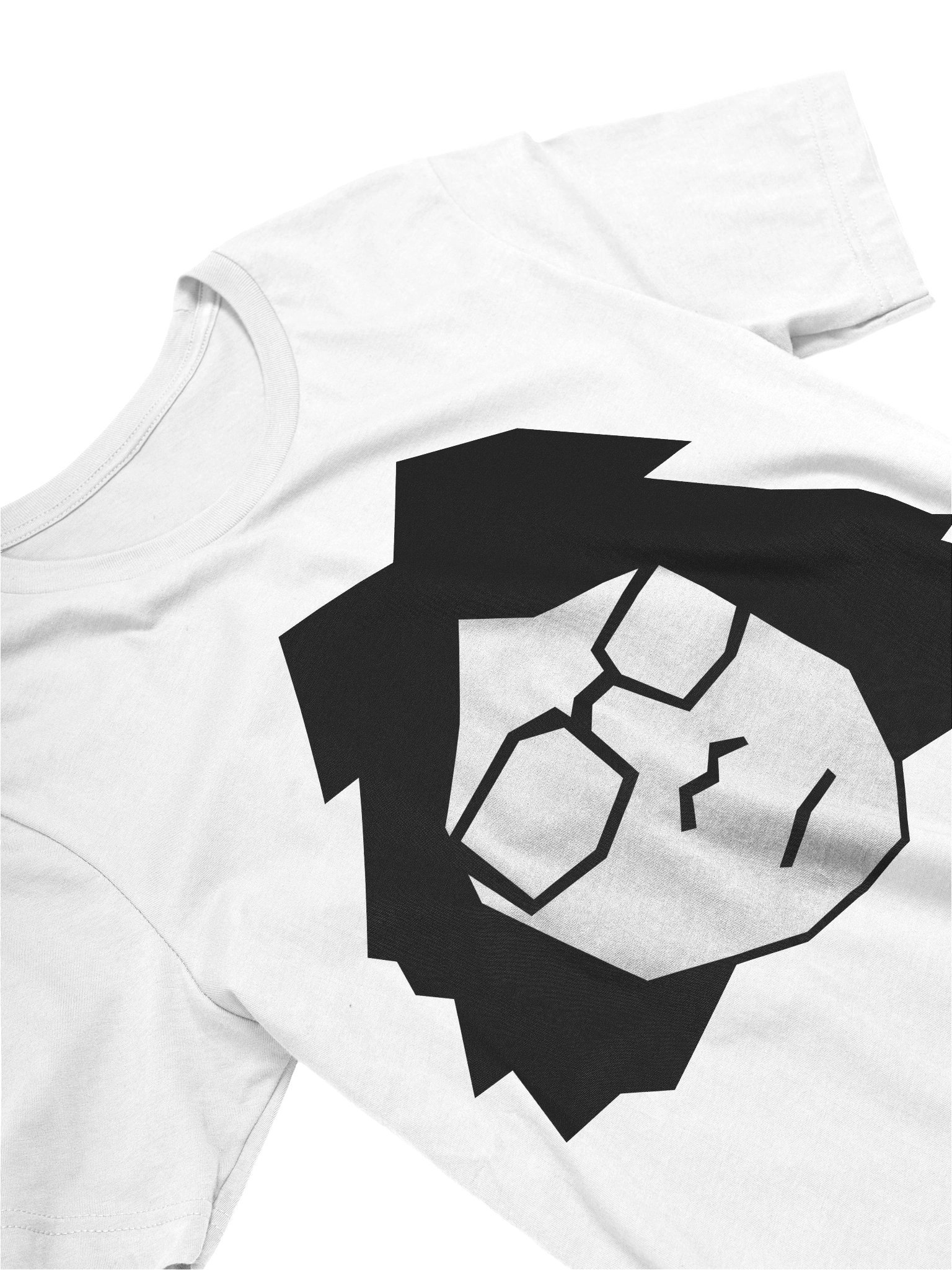 Luv4Loop Head - T-Shirt (Black-on-White) product image (3)