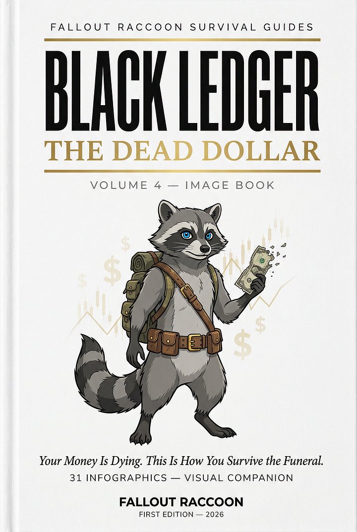 Fallout Raccoon E-BOOK VOL.4: Black Ledger: The Dead Dollar — Fallout Raccoon Survival Guides product image (2)