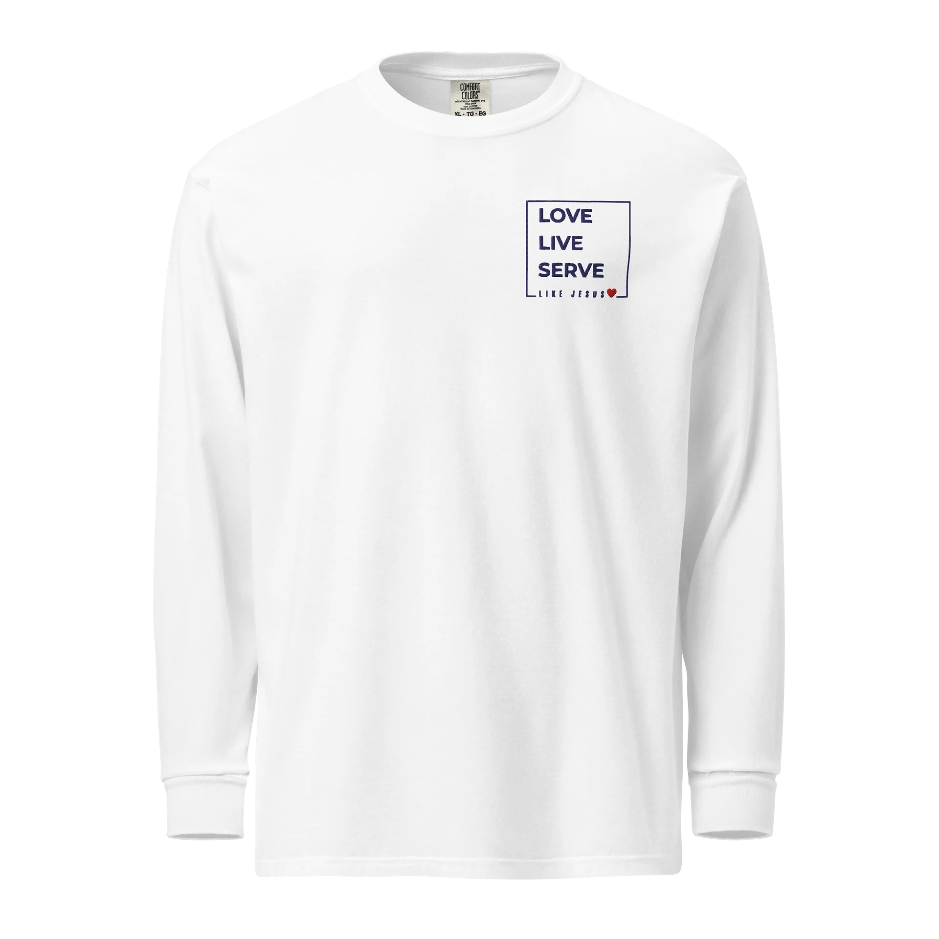 Embroidered Love. Live. Serve. Like Jesus product image (1)