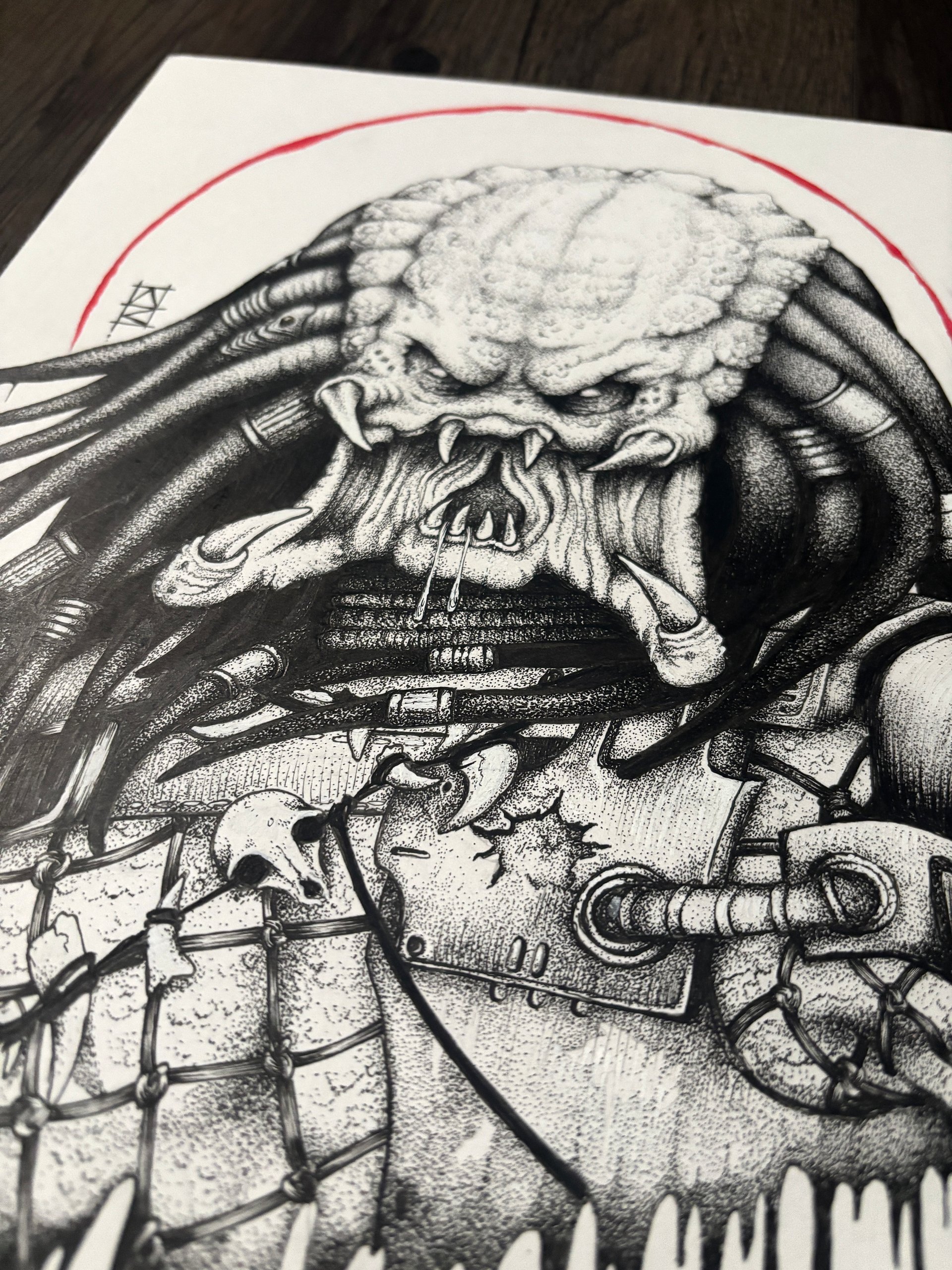 Predator Original Artwork product image (4)