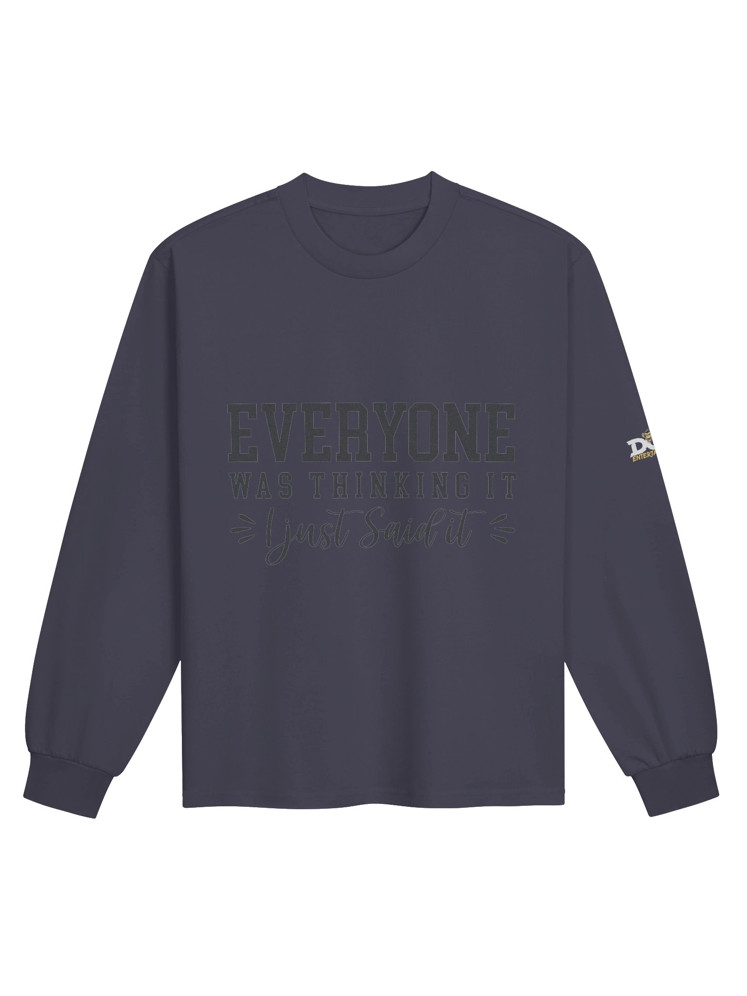 Say-It Attitude Logo Long Sleeve Shirt product image (3)