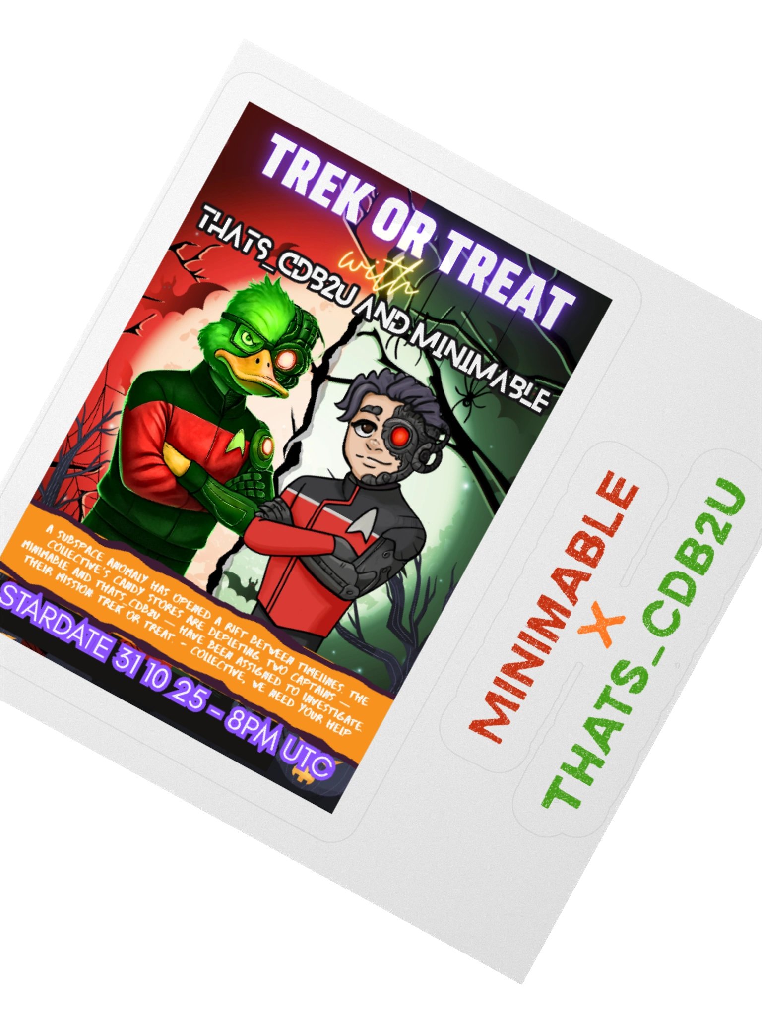 Trek or Treat Poster 2025 - Sticker product image (5)
